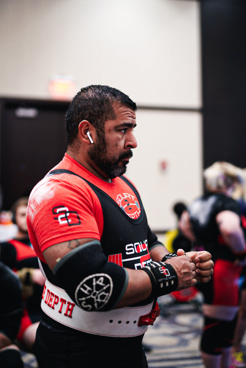 Rep The Depth Wrist Wraps Squat 2 Depth Apparel